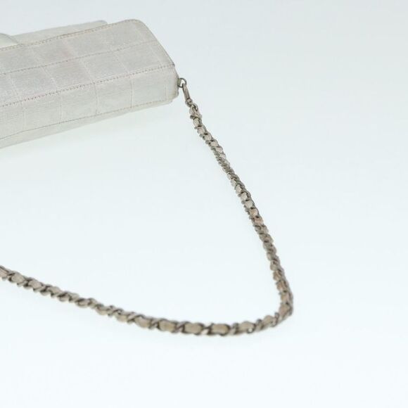 Chanel Chocolate Bar Beige Synthetic Clutch Bag (Pre-Owned) - Picture 10 of 16